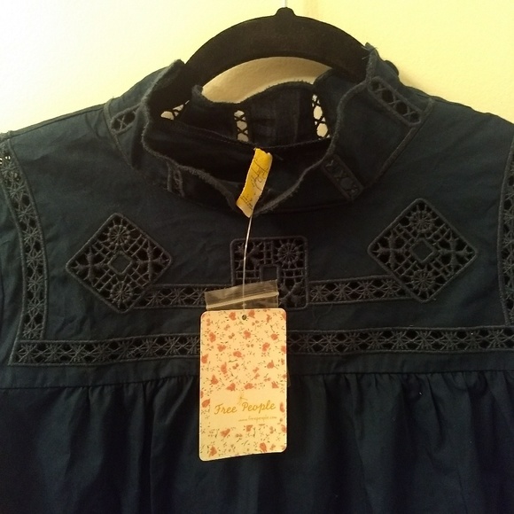 Another Eternity Blouse FREE PEOPLE Small NWT - Picture 4 of 6